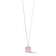 COEUR DE LION hanger 1201101917 OE Amulet Square Rose Quartz