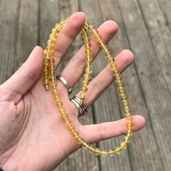 Heide Heinzendorff ketting citrien 45 cm