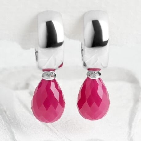 Heide Heinzendorff set fuchsia zilver Lili