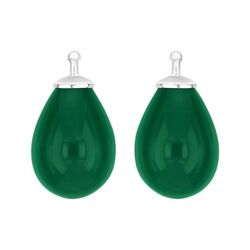 Heide Heinzendorff groene druppelaanhangers E5