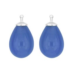 Heide Heinzendorff azur blauwe aanhangers E5