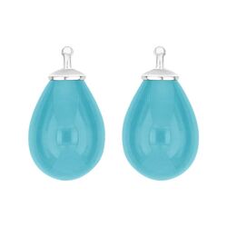 Heide Heinzendorff licht blauwe druppelaanhangers E5