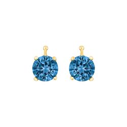 Heide Heinzendorff donker blauwe zirkonia aanhangers E24 kleur 40 met zilver stokje