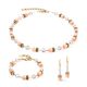 COEUR DE LION 3 delige set 4020-0230 GeoCUBE Iconic Mono Gold Apricot Crush