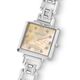 Coeur de Lion horloge 7630-74-1727 Iconic Cube Apricot Crush Statement Silver