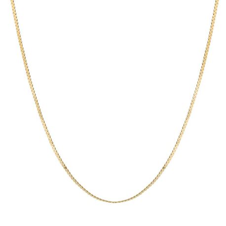 Elements Gold 9 karaat collier snake 50 cm