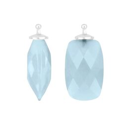 Heide Heinzendorff rechthoekige aanhangers babyblauw E54