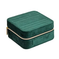 Luxe sieradenbox groen