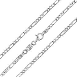 MY iMenso zilveren ketting figaro 3,3 mm 27-0137