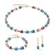 COEUR DE LION set 4412-1592 Sparkling Classic Elements necklace gold-energy