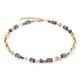 COEUR DE LION collier 4524-10-1116 GeoCUBE® Chunky Chain necklace gold-brown