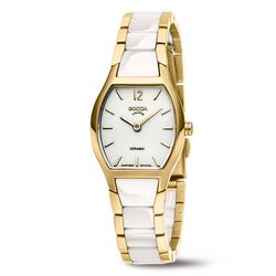 Boccia titanium horloge wit keramiek 3361-03