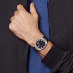 BOCCIA Titanium horloge 3667-01 blauw