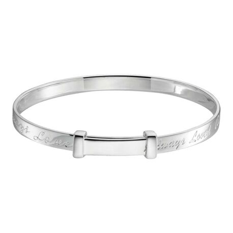 Little Star zilveren bangle Evelyn Always loved