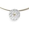 Bastian Inverun hanger Diamond Silver Wave met briljantje