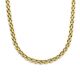 Geelgouden collier panter 44 cm