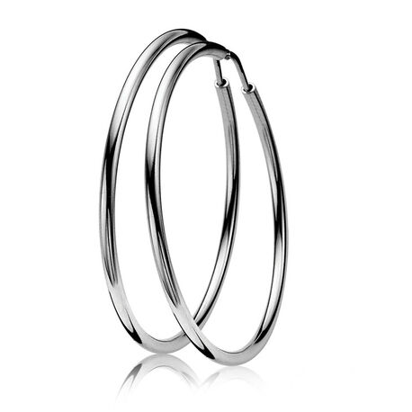 Zinzi zilveren creolen 45mm zio436