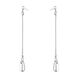 Georg Jensen oorbellen Vivianna Torun long