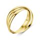 Geelgouden ring trinity