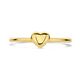 Gouden ring met een hartje