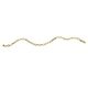 Gouden anker armabnd 3,1mm 18,5 cm lang