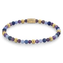 Rebel & Rose armband Are Violets Blue? 4 mm