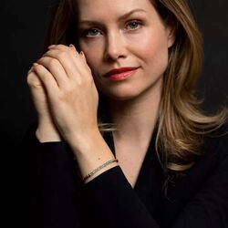 Rebel & Rose rekarmband Blue Sky meets Yellow Gold 4 mm