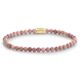 Rebel & Rose armband Rose Garden Gold 4 mm breed