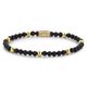 Rebel & Rose rekarmband Black Panther 4 mm