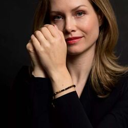 Rebel & Rose armband Mix Tiger Black 4 mm verguld