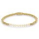 Rebel & Rose armband Pearl Gem meets Yellow Gold 4 mm