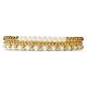 Rebel & Rose armband Pearl Gem meets Yellow Gold 4 mm