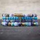 Rebel & Rose armband Winter Blues 4 mm