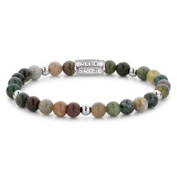 Rebel & Rose armband Indian Summer Silver 6 mm