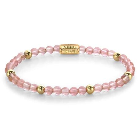 Rebel & Rose armband Cherry Rose 4 mm