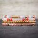 Rebel & Rose armband Cherry Rose 4 mm