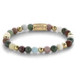 Rebel & Rose armband Spring Shine 6 mm met edelstenen