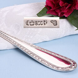 Zilver dienlepel