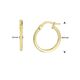 SilGold oorringen rechte buis 13-19-23-29 mm