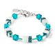 COEUR DE LION armband 4010-30-0548 GeoCUBE Iconic Precious silver-green