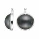 Heide Heinzendorff aanhangers Cat Eye grijs E97 kleur 91 zilver