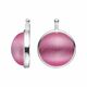 Heide Heinzendorff aanhangers roze Cat Eye E97 kleur 11 zilver