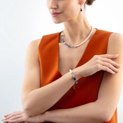 COEUR DE LION collier 5086-10-0716 Precious Fusion Pearls blue