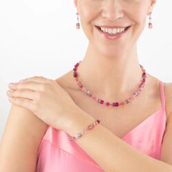 COEUR DE LION collier 2838-10-0422 Viva Magenta