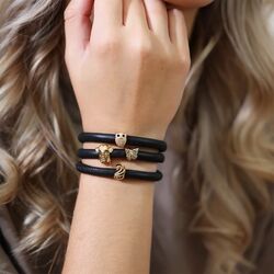 Christina vergulde charm The Swan 630-G222