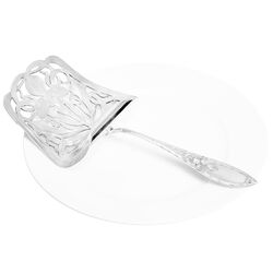 Zilveren aspergeschep Art Nouveau Belgie zo mooi