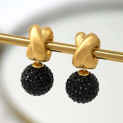 Heide Heinzendorff vergulde Mischa creolen mat