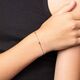 D for Diamond armband station met sterren