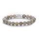 Rebel & Rose armband Labradorite Shield 8 mm RR-80122-S
