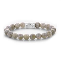 Rebel & Rose armband Labradorite Shield 8 mm RR-80122-S